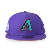 Men's New Era 59Fifty Purple Arizona Diamondbacks Pop Sweat Fitted (60243528)