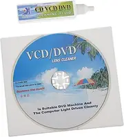 CAXUSD Cd Player Dust Brush Kit 2pcs Cd DVD Cleaning Brush Cd Disc Cleaner Fluid for Slow Loading Skipping or Freezing
