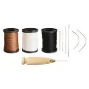 Brand New Sewing Set Crafts Needles Nylon Thread Nylon Waxed Thread Shoe