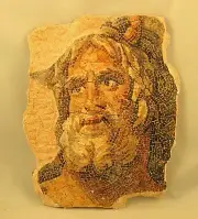 Icon Oceanus in Zeugma Mosaics- RARE Medium Replica #01-02