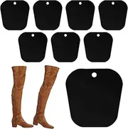 [Simsky] Pack of 8 boot shape inserts, black, Einheitsgröße