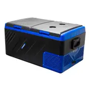 Kings Escape 90 Dual Zone Fridge/Freezer - 12V & 24V - Fits 141 Cans - Digital LED Display - Reversible Lids