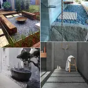 Natural Blue Decorative Landscaping Garden & Aquarium River Pebble Stone Rock