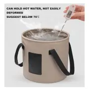 Bucket 10L High Temperature Resistant Portable Folding Water Bu EJ