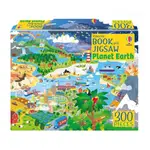 USBORNE BOOK AND JIGSAW PLANET EARTH/SAM SMITH【禮筑外文書店】