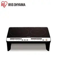 在飛比找松果購物優惠-《日本IRIS Ohyama》2口IH免安裝調理爐 IHKW