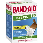 Band-aid Fabric Strips Fabric 50 Pack