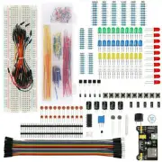 Electronic Component Basic Starter Kit for Arduino Breadboard Resistor 830 Tie P