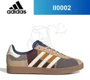 atmos adidas Gazelle 85 Tsugihagi Patchwork Beige Indigo Beige II0002 Men's