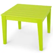Giantex Square Kids Table Toddler Activity Play Study Desk Indoor & Outdoor Children Furniture for Boys & Girls Green