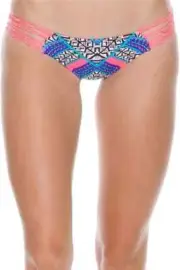 Rip Curl Women's Juniors Gypsy Queen Hipster Bikini Bottom, Hot Coral, X-Small