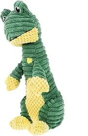 Totority Cute Frog Shape Squeaky Dog Plush Interactive Pet for Dogs Chew and Teething to Keep Pets Active and Entertained for Indoor and