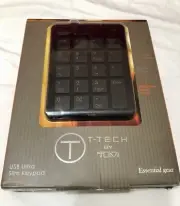 T-Tech by Tumi - USB Ultra Slim Keypad With Microfiber Travel Pouch - NIB