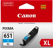 Canon CLI651XLC Cyan Extra Large Ink Tank