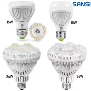 10W/15W/24W/36W Grow Light LED Grow Light Bulbs Full Spectrum Tent Seeding Lamps