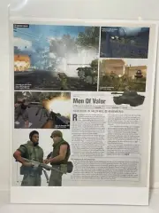Men Of Valor Video Game Preview Magazine Article Print As Wall Art Ephemera