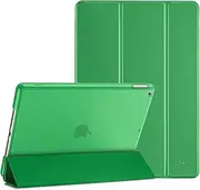 ProCase iPad 10.2 Case 9th Gen 2021/ iPad 8th Gen 2020/ 7th Gen 2019, Slim Stand Hard Back Shell Protective Smart Cover Case for 10.2 Inch iPad 9/8/7 -Green