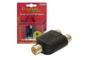 DNA RCA FEMALE TO 2 RCA FEMALE ADAPTORS