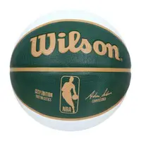 在飛比找ETMall東森購物網優惠-WILSON NBA城市系列-塞爾提克-橡膠籃球 7號籃球-