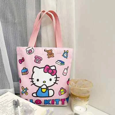 Mini Small Hello Kitty Tote Bag for Girls – Toys, Snacks & Toiletries Organizer