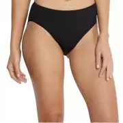 Seafolly Swimwear Bikini Bottoms Highrise Mini Hipster Retro Pant USA 4