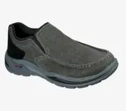 Authentic Skechers ARCH FIT / Mens / Rolens / BLACK / Howie Long / Reg $95