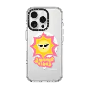 iPhone 16 Pro Clear Case MagSafe Compatible SUMMER VIBES