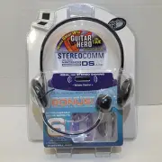 New Mad Catz StereoComm Headset For Stereo Gaming (DS) W/ Interchangeable Colors