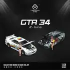 Time Micro 1:64 GTR34 Diecast Model Car