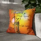 CUSHION COVER PILLOW CASE|ALCOHOL TEQUILA SUNRISE SPIRITS