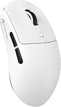 MAMBASNAKE x Attack Shark R6 Superlight Mouse, PixArt PAW3950MAX Gaming Sensor, Wireless 8K Mouse, MCU Nodic 52840, BT/2.4G/Wired Gaming Mouse, Adjustable DPI 42000, for Win11/Xbox/PS/Mac -White