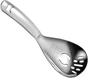 UTHCLO Ginger Grinding Spoon Cheese Grater Cutlery Pepper Grinder Spout Utensils Cottage Cheese with Fruit Gadget Kitchen Leaky Grinds Lid Serving Catcher Graters Stainless Steel Silver