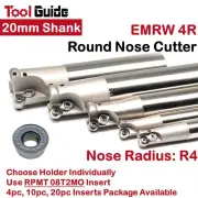 20mm EMRW 4R Round Nose Mill Cutter Straight Shank Indexable Milling Carbide CNC
