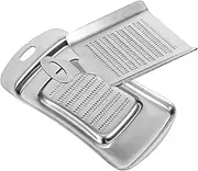 CONGARTENO 2Pcs Stainless Steel Garlic Grinders Sturdy Kitchen Mincer Multi Function Food Grater for Ginger Radish and More Lightweight Easy to Clean
