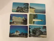 VTG LOT OF 6 BILOXI & GULFPORT MS UNUSED POST CARDS EKTACHROME/KODACHROME