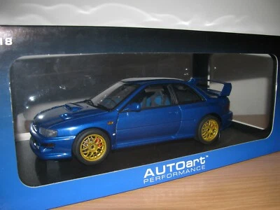 1:18 Autoart SUBARU IMPREZA 22B Rare, new non-displayed