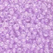 Miyuki Seed Beads 8/0 - Orchid Lined Crystal