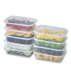 50 Pack 17oz Freezer Food Storage Containers with Lids - Meal Prep & Reusable...