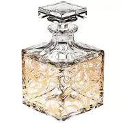 Vista Alegre Crystal Cronos Whisky Decanter