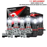 For Lincoln Navigator 2003-2006 Combo 6x LED Headlight Hi-Low +Fog Light Bulbs (for: Lincoln)