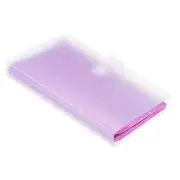 Plastic Business Card Holders Card Binder Book Name Cards Organizers Purple