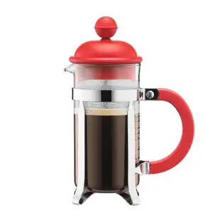 【Bodum】CAFFETTIERA 法式濾壓壺350cc-紅