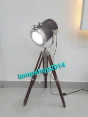 DESIGNER TABLE SEARCH LIGHT WITH STAND Nautical Unix Spot Light Studio Lamp