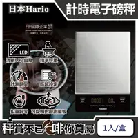 在飛比找HOTAI購優惠-【日本HARIO】V60手沖咖啡不鏽鋼計時電子秤VSTMN-