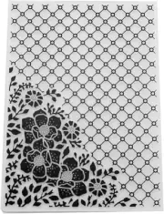 Exquisite Floral Embossing Template Mold DIY Plastic Scrapbooking Photo Album Ca