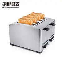 在飛比找蝦皮購物優惠-PRINCESS荷蘭公主不鏽鋼四片烤麵包機142397 吐司