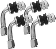 Valve Stem Extender Kit 90° Nozzle Air Tire Extensions for Easy Inflation