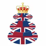 Union Jack Cardboard Cake Stand 3 Tier Cake Stand with Union Jack Flag Design