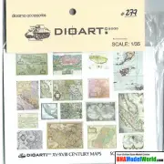 DioArt 1/35 Middle Ages: XV-XVII Century Maps Vol.A (full colour, 2 bond sheets)
