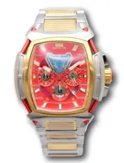 Invicta Diablo Marvel Men's 53mm Iron Man Tony Stark Limited Chrono Watch 37678